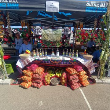 Vizitarea standurilor cu produse a fost un alt moment al celei de a patra ediții a Zilei Recoltei de la Moara