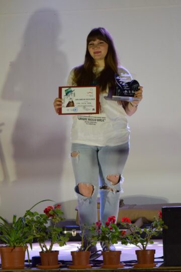 Iustina Sandu coordonatoarea voluntarilor