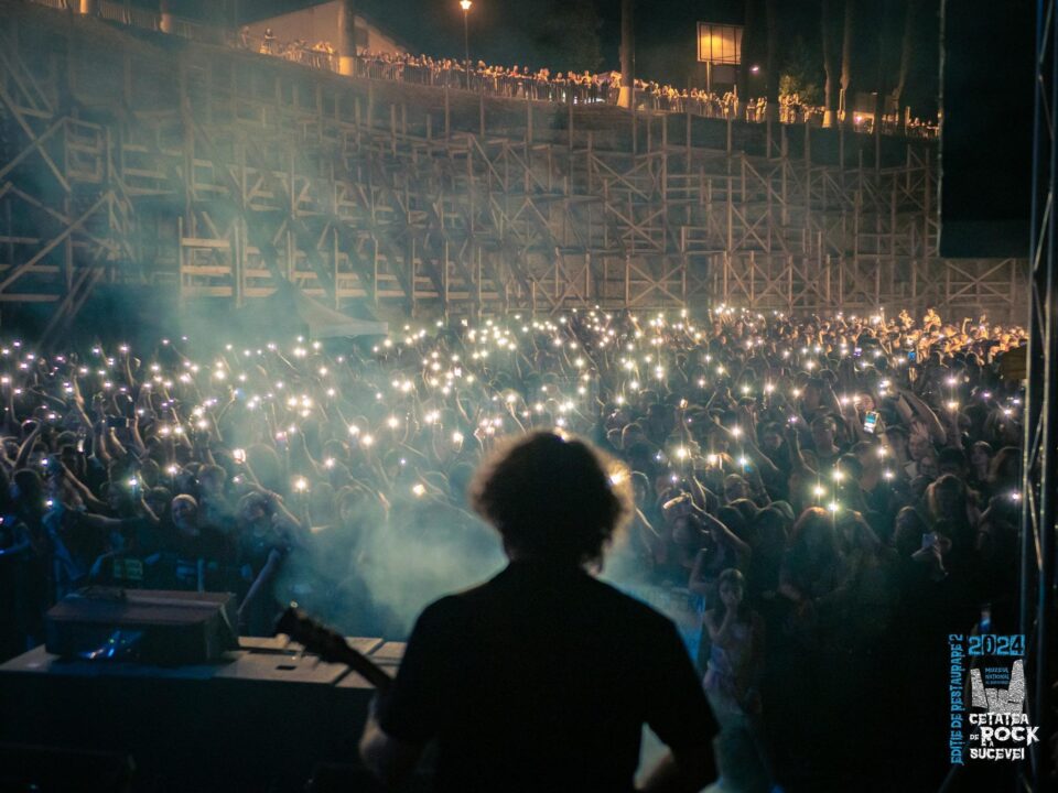 5.001 participanți la concertele de la festivalul ”Cetatea de Rock a Sucevei”