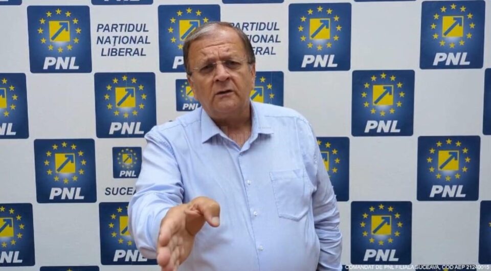 Președintele PNL Suceava, Gheorghe Flutur