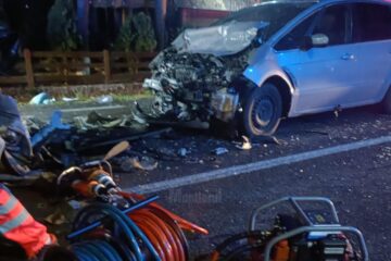 Accident la Drăgușeni
