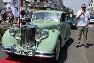 Iulian Todirică, președintele Filialei Suceava a Retromobil Club România Retro în Bucovina