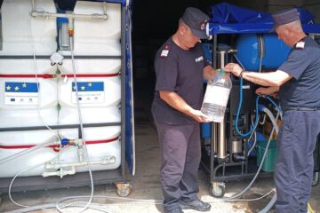 Pompierii militari au dus în august la Solca și la Siret peste 500 de tone de apă