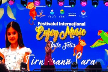 Eleva Sara Natalia Tîrnoveanu a câștigat două trofee în cadrul Festivalul Enjoy Music