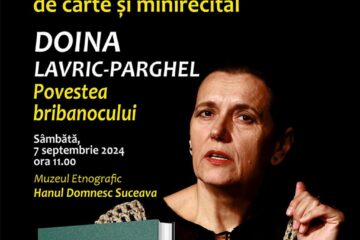 Doina Lavric-Parghel își lansează cartea cu CD „Povestea Bribanocului”, sâmbătă, la Hanul Domnesc