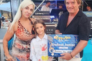 Eleva Sara Natalia Tîrnoveanu a câștigat două trofee în cadrul Festivalului Enjoy Music