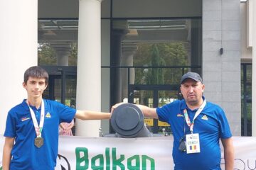 Aur pentru Casian Marius Zară la Balkan Athletics Games