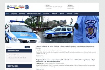 Site-ul Poliției Locale Suceava