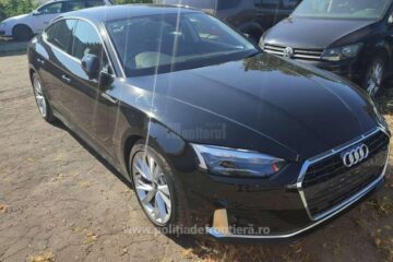 Autoturismul Audi care figura ca furat în Marea Britanie