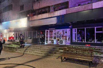 Incendiul de vizavi de catedrala din Suceava