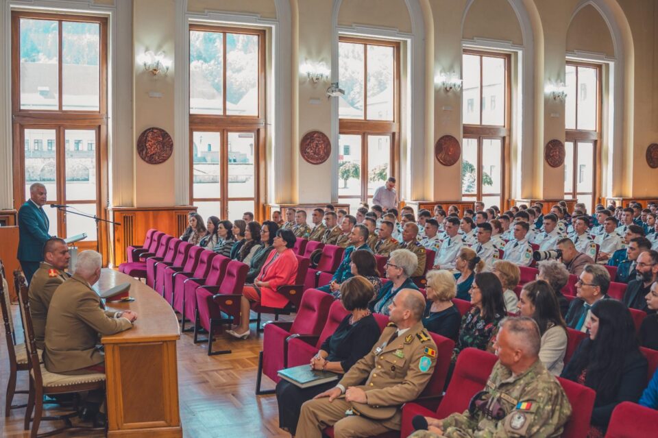 Deschiderea anului scolar, la Colegiul Militar, Foto Laurențiu Sbiera, elev caporal Matei Trofin (15)
