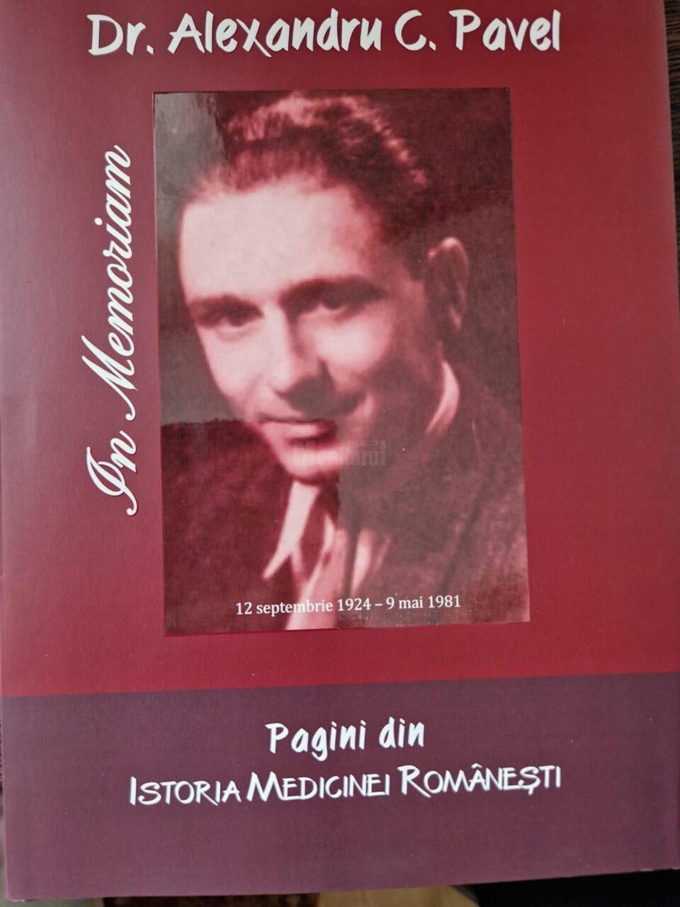 Volumul „Pagini din istoria medicinei românești”