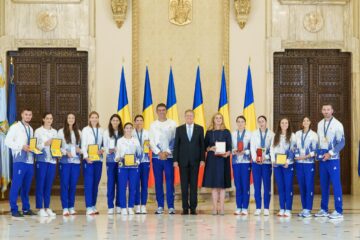 Medaliatii de la Jocurile Olimpice au fost decorati de presedintele Iohannis