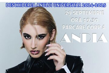 Concert Andia organizat de USV, la Deschiderea Anului Universitar 2024-2025