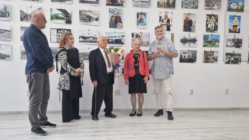 „Viziune spre trecut”, care cuprinde fotografii realizate de Dimitrie Balint