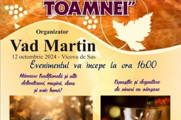 „Sărbătoarea Toamnei”, organizată la Vad Martin, în Vicovu de Sus