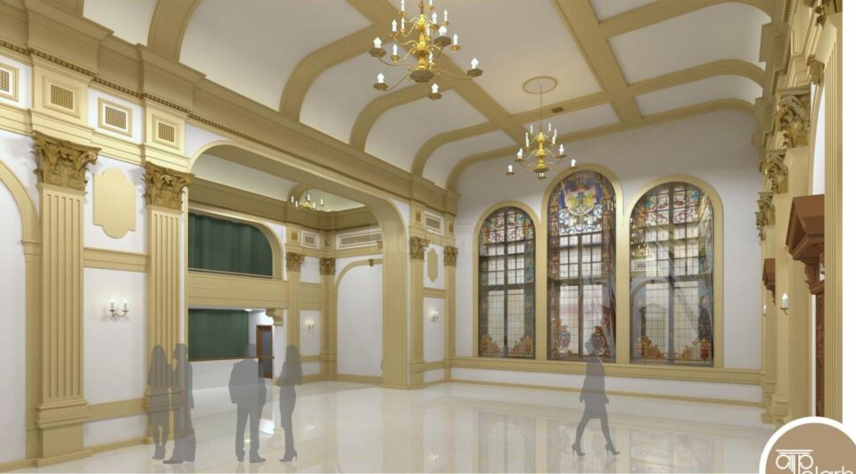 Sala cu vitralii „Ștefan cel Mare” din incinta Palatului Administrativ din Suceava va fi folosită doar pentru festivități Sala cu vitralii „Ștefan cel Mare” din incinta Palatului Administrativ din Suceava va fi folosită doar pentru festivități