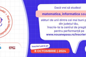 Înscrieri pentru cursuri gratuite la informatică, pentru elevii de gimnaziu și liceu