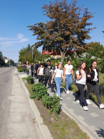 230 de elevi din Verești au participat la o amplă acțiune de ecologizare