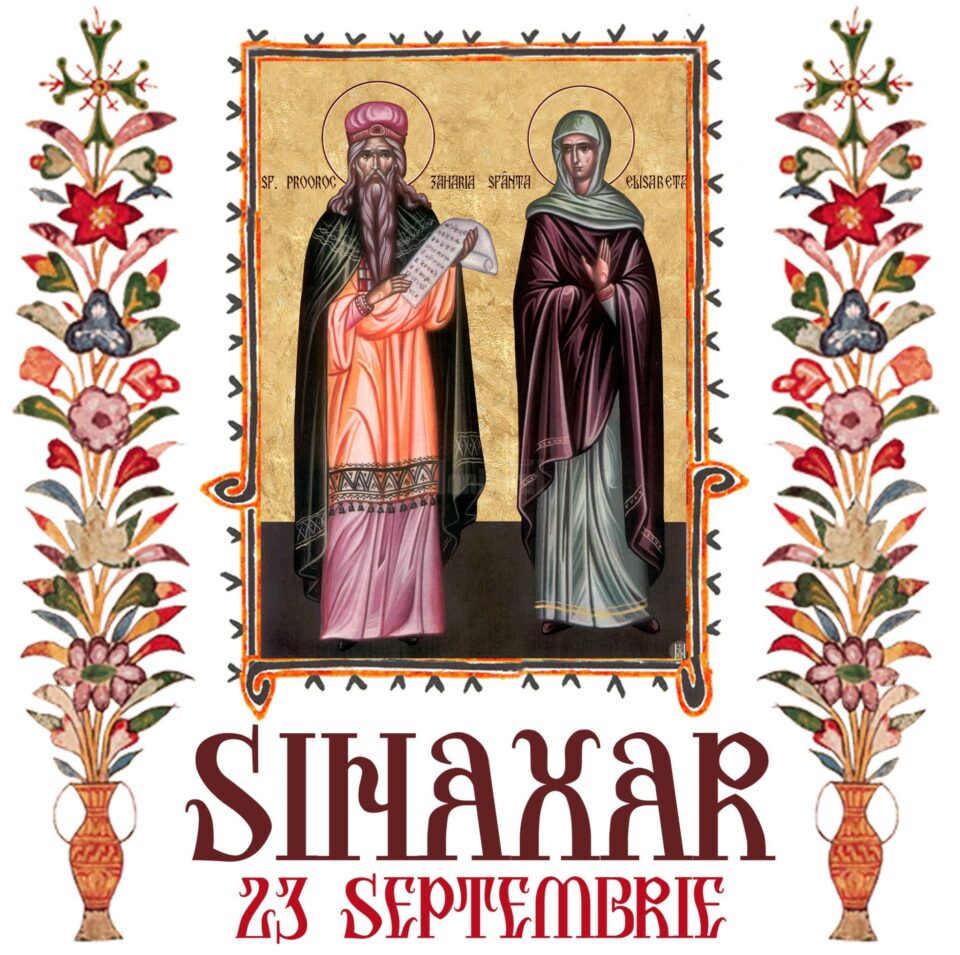 Sinaxar 23 septembrie 2024