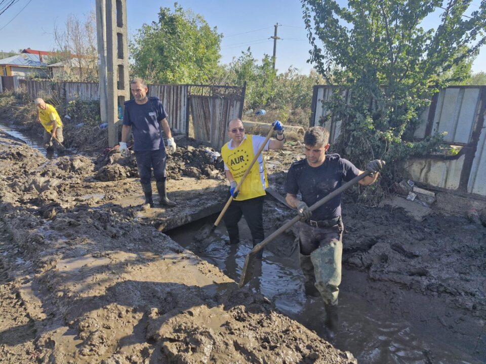 Omul de afaceri sucevean Petrică Negrea a fost alături de sinistrații din județul Galați