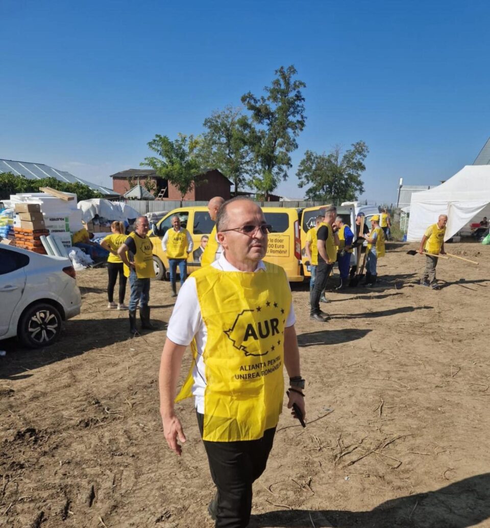 Petrică Negrea a fost alături de sinistrații din județul Galați
