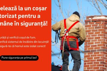 Verificarea și curățarea coșurilor de fum și a hornurilor se fac obligatoriu înainte de începerea sezonului rece