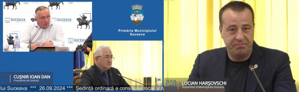 Contre politice și „gust amar” în ultima ședință ordinară a Consiliului Local Suceava