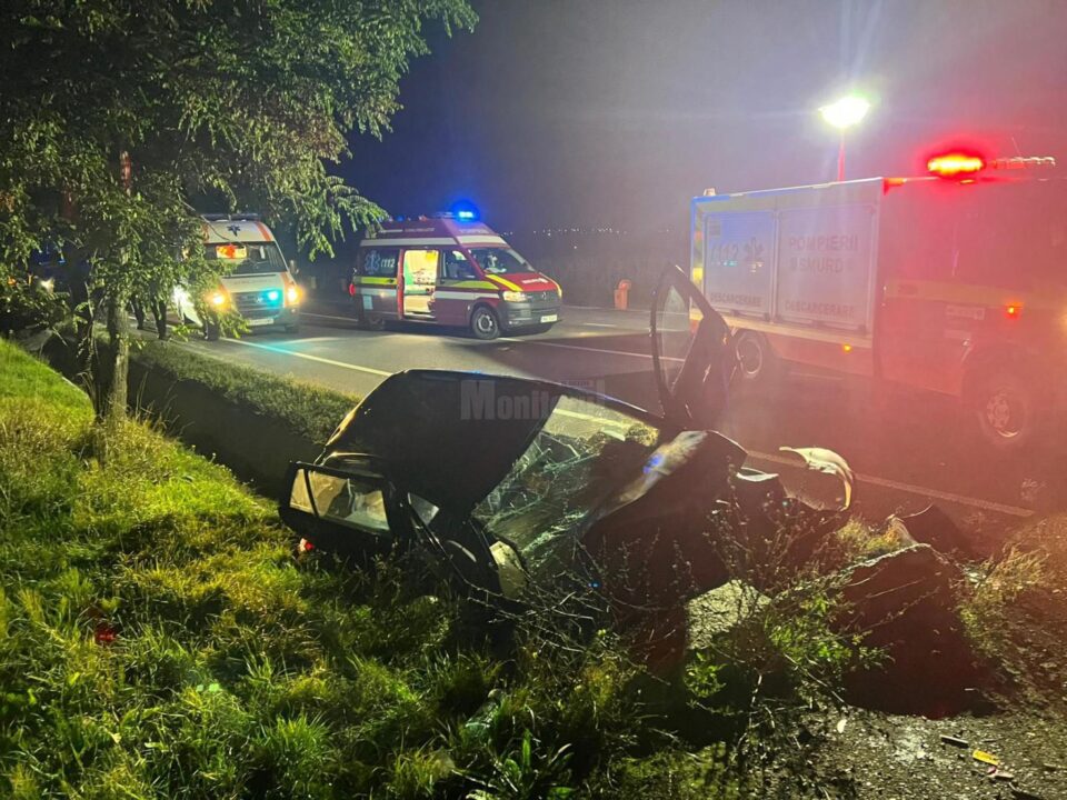 Accident grav miercuri noapte, pe DN 17, aproape de Suceava