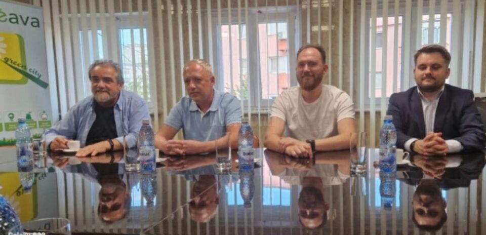 Delegația din Cernăuți, condujsă de primarul Roman Kliciuk