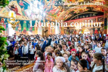 „Liturghia copiilor”, ediția a III-a, de Ziua Mondială a Educației