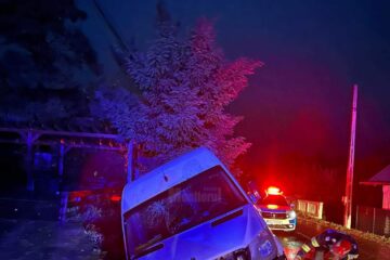 Accidentul în care au fost implicate 10 persoane