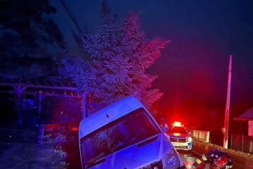 Accidentul în care au fost implicate 10 persoane