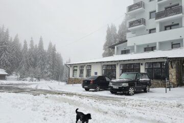 A nins în zona de munte a județului Suceava, stratul de zăpadă ajungând și la 14 cm