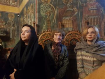 Preasfințitul Părinte Ieronim, Episcopul Daciei Felix, a fost prezent duminică în mijlocul obștii de la Mănăstirea Voroneț