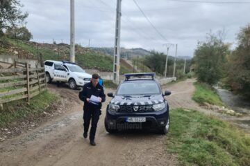 Incidentul a avut loc marți, la orele amiezii, în zona extravilană Sălătruc, din Vama