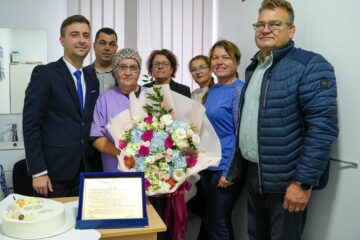 Zi importantă și fericită în familia primarului din Salcea, Ezekiel Belțic
