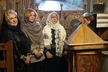 Preasfințitul Părinte Ieronim, Episcopul Daciei Felix, a fost prezent duminică în mijlocul obștii de la Mănăstirea Voroneț