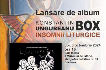 Expoziția pictorului Konstantyn Ungureanu Box, până pe 3 octombrie, zi în care se lansează și albumul de artă al artistului