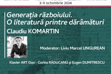 „Generația războiului. O literatură printre dărâmături”, vineri, la Muzeul Național al Bucovinei Suceava