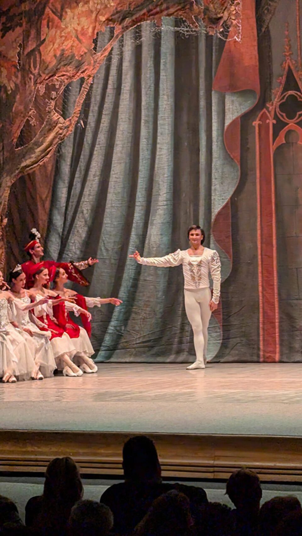 Artiștii de la Teatrul de Operă și Balet „Maria Bieșu” din Republica Moldova, aplaudați de sute de suceveni, la finalul spectacolului „Lacul lebedelor”