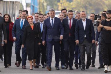 Gheorghe Șoldan a fost prezent la depunerea candidaturii lui Marcel Ciolacu pentru alegerile prezidențiale