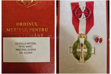 Președintele Klaus Iohannis a decorat Colegiul „Petru Rareș”, la Palatul Cotroceni