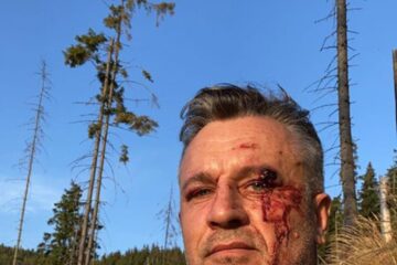 Activistul Tiberiu Boșutar, umilit în pădure de agresorii care l-au sechestrat FOTO Facebook Legea codrului