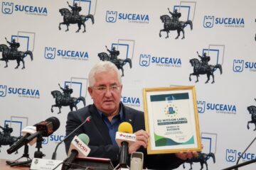 Primarul Sucevei, Ion Lungu a prezentat și Eticheta primită în cadrul Misiunii „Orașe inteligente și neutre”