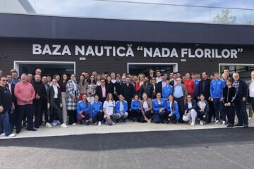 Elisabeta Lipă a participat la deschiderea noii baze nautice pentru canotori de la Fălticeni