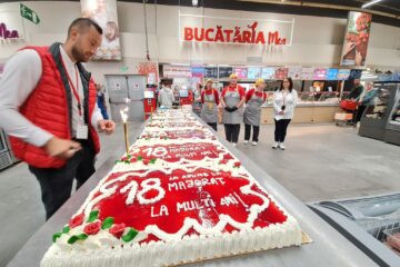 Auchan România la aniversarea de 18 ani