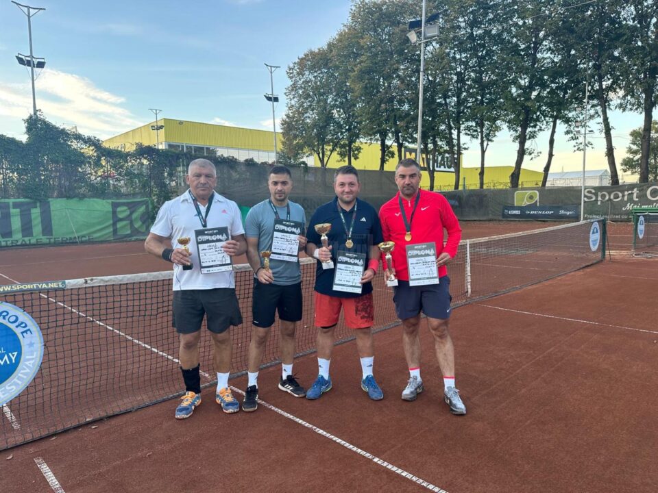 Finalistii probei de dublu