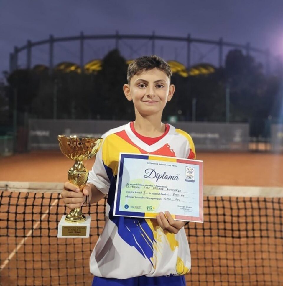 David Arcip, Campion Național U14 alături de echipa Steaua București