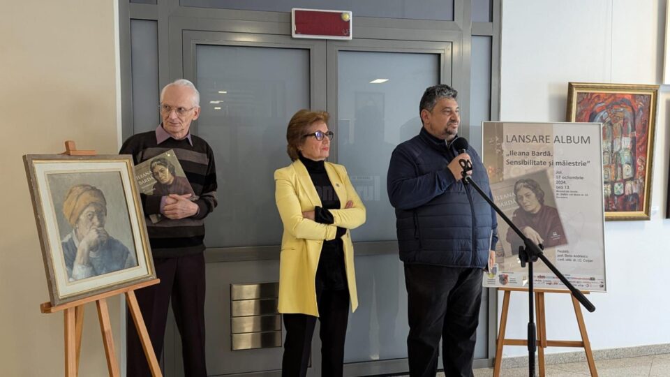 Peste 100 de lucrări ale artistei Ileana Bardă, reunite în albumul „Ileana Bardă. Sensibilitate și măiestrie”, vernisat la Muzeul de Istorie